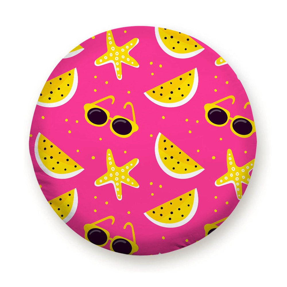 Bright Summer Patterns 09 Tire Cover
