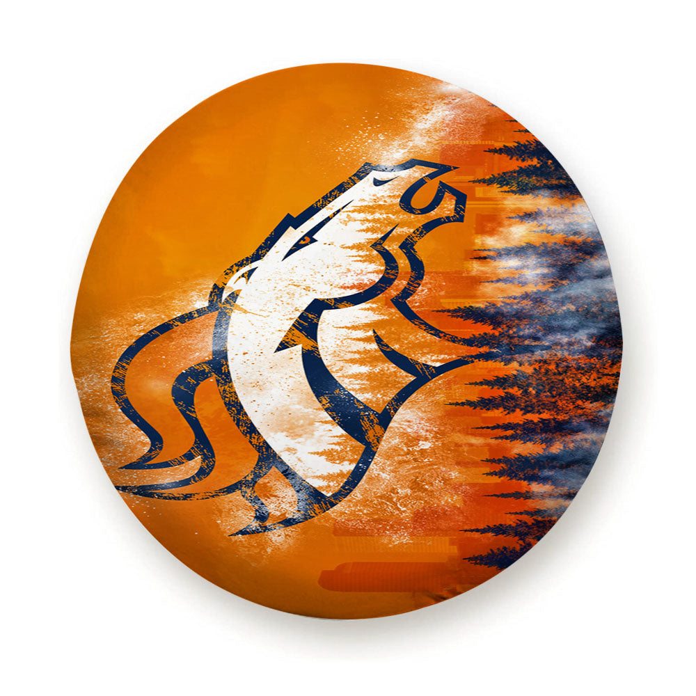 Broncos Denver Christmas Wallpaper Tire Cover