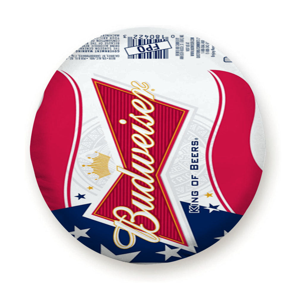 Budweiser American Flag Logo Tire Cover