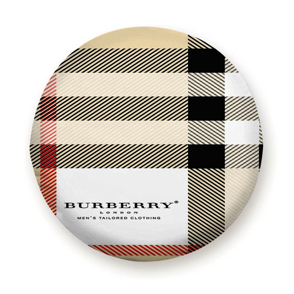 Burberry Pattern Square Tire Cover