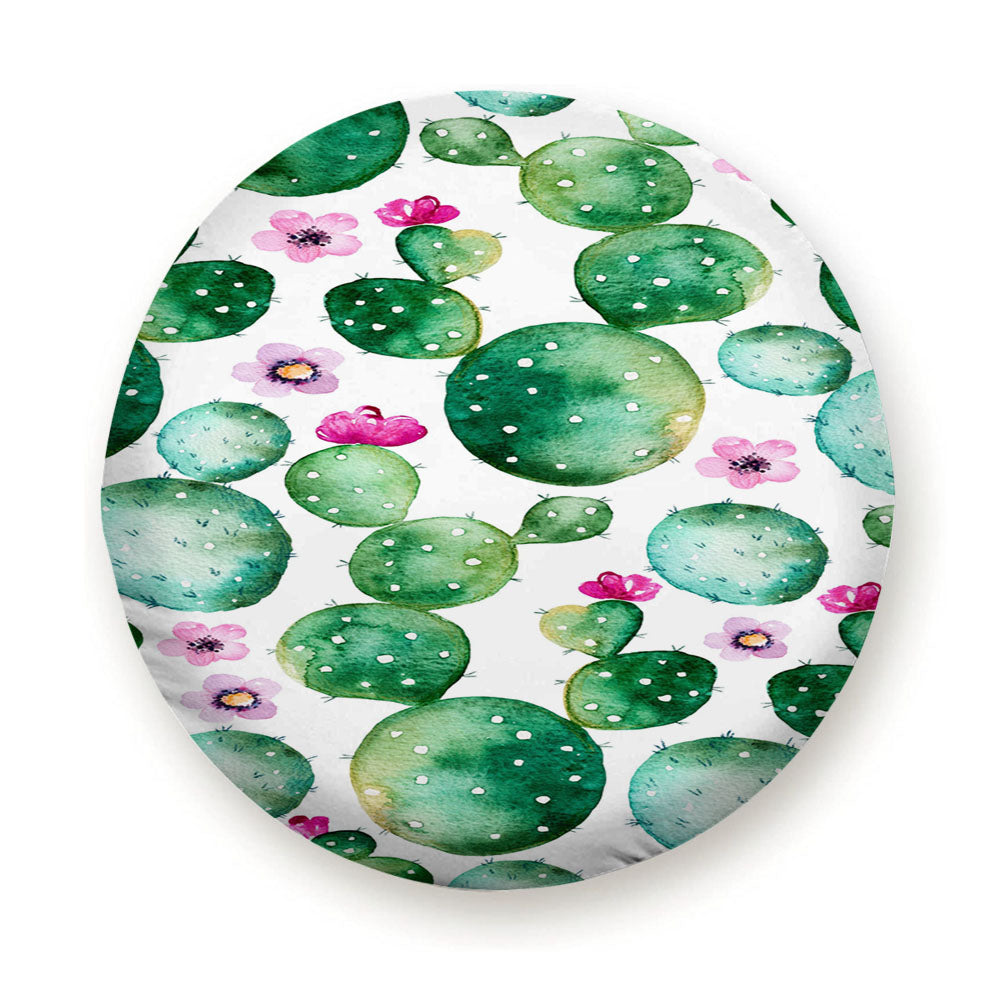 Cactus Pattern Tire Cover