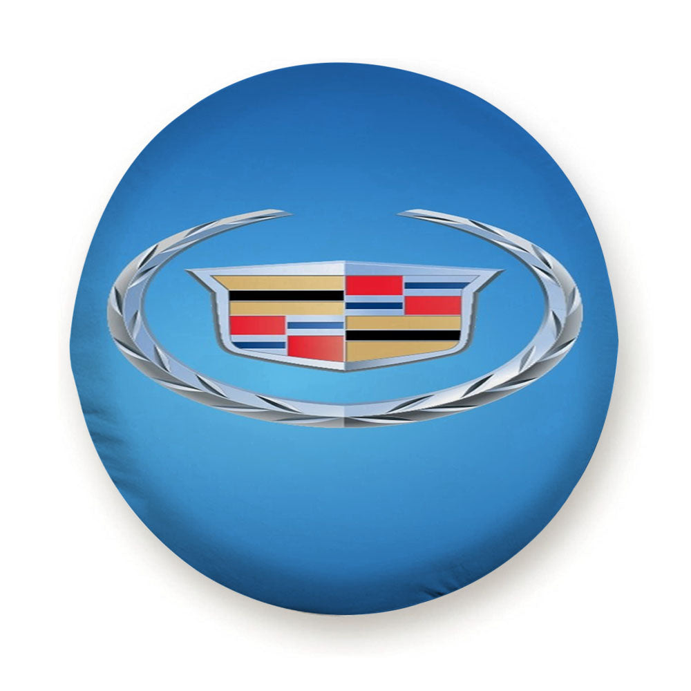 Cadillac Blue Wallpaper Tire Cover