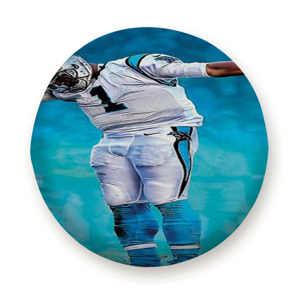 Cam Newton Dab Tire Cover