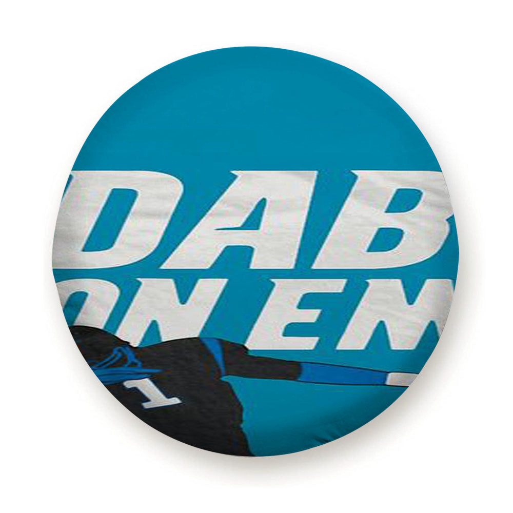 Cam Newton Dab On Em Tire Cover