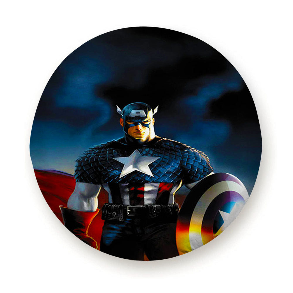 Captain America Battle Armor Tire Cover