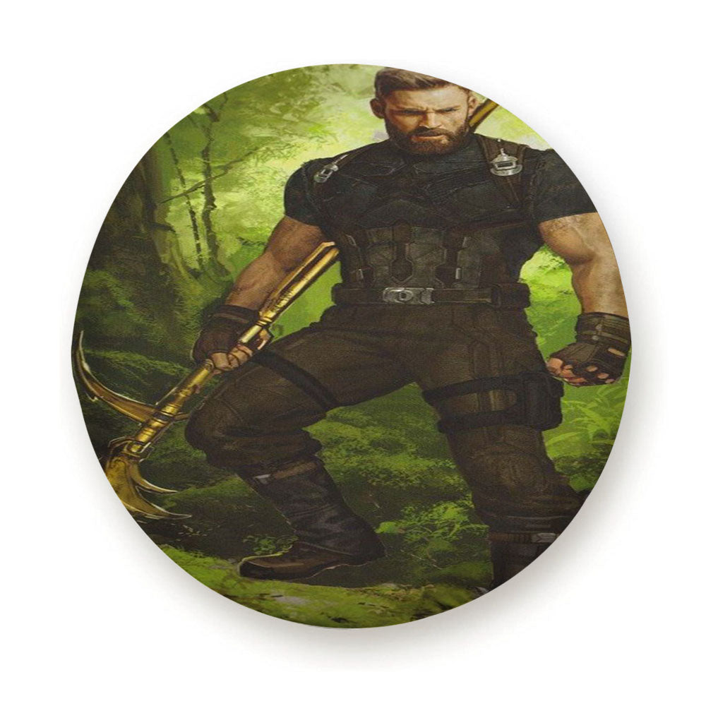 Captain America Best Art Work Tire Cover