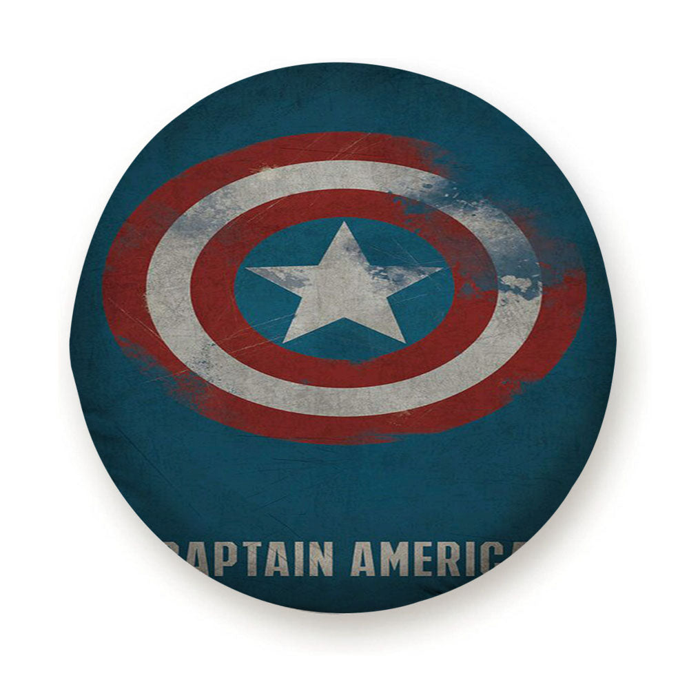 Captain America Blue Tire Cover