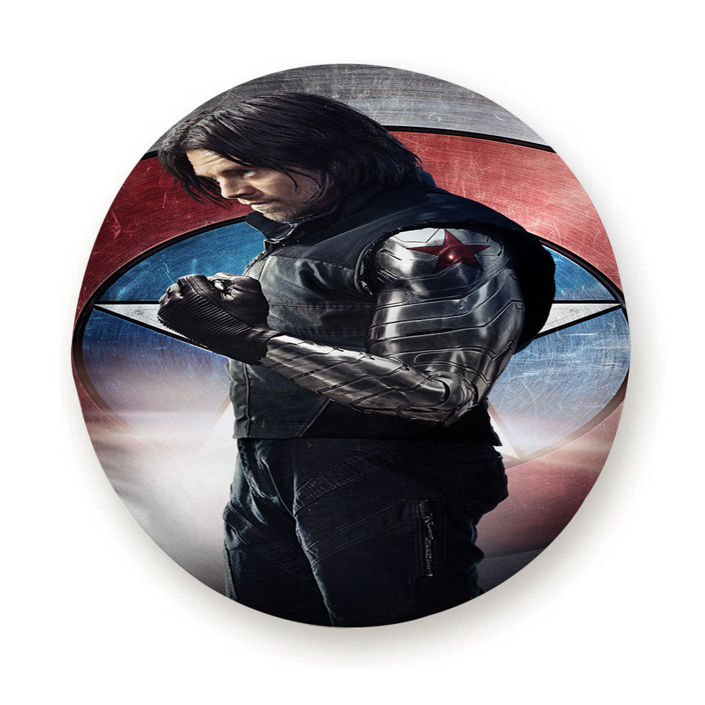 Captain America Bucky Tire Cover