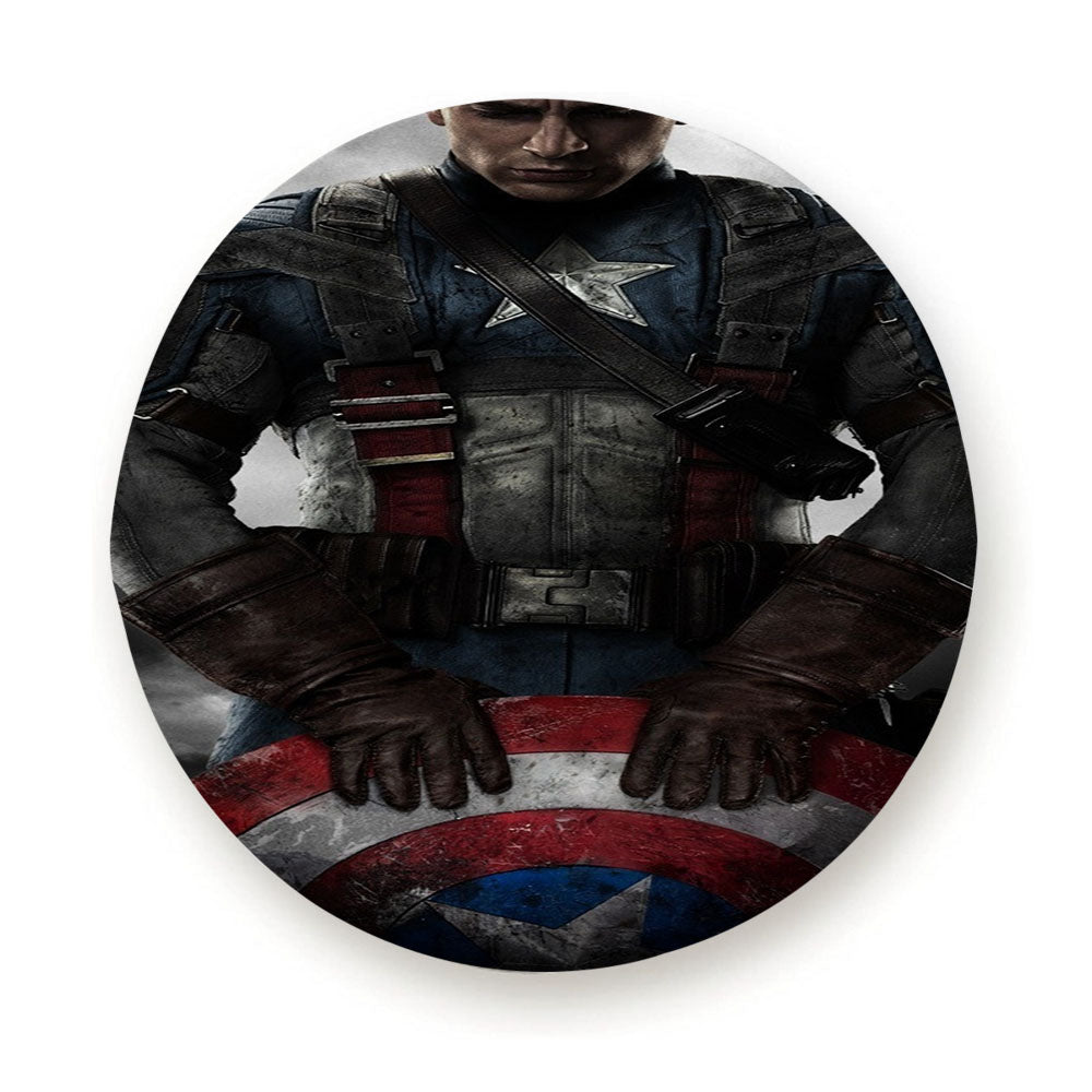 Captain America Marvel Civil War Tire Cover