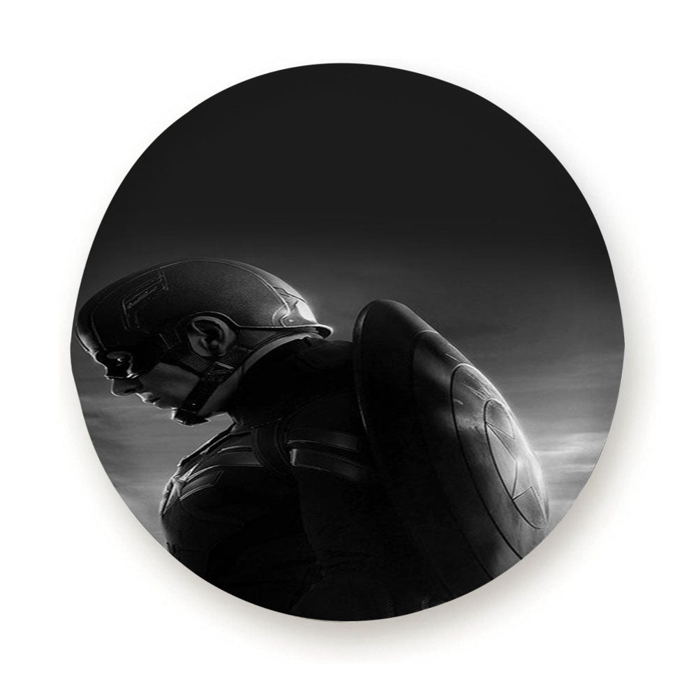 Captain America Sad Tire Cover