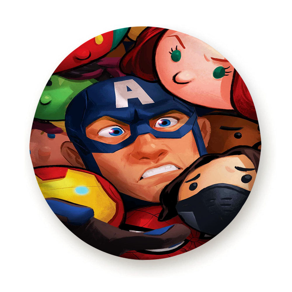 Captain America Steve Rogers 5 Tire Cover