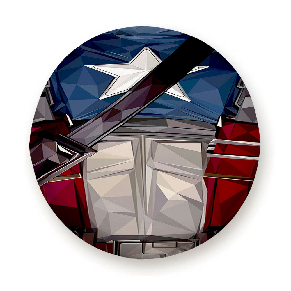 Captain America The First Avenger Art Colour Tire Cover