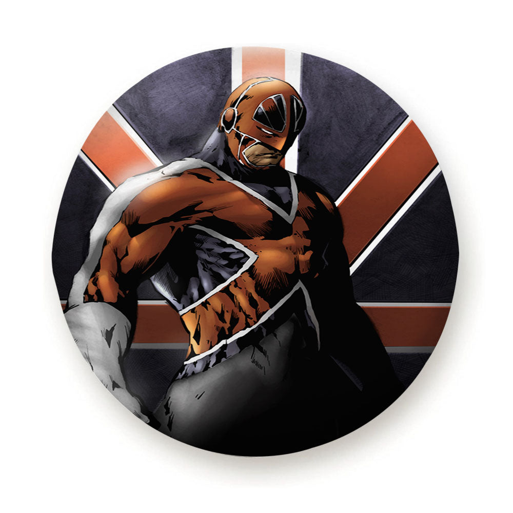 Captain Britain Tire Cover
