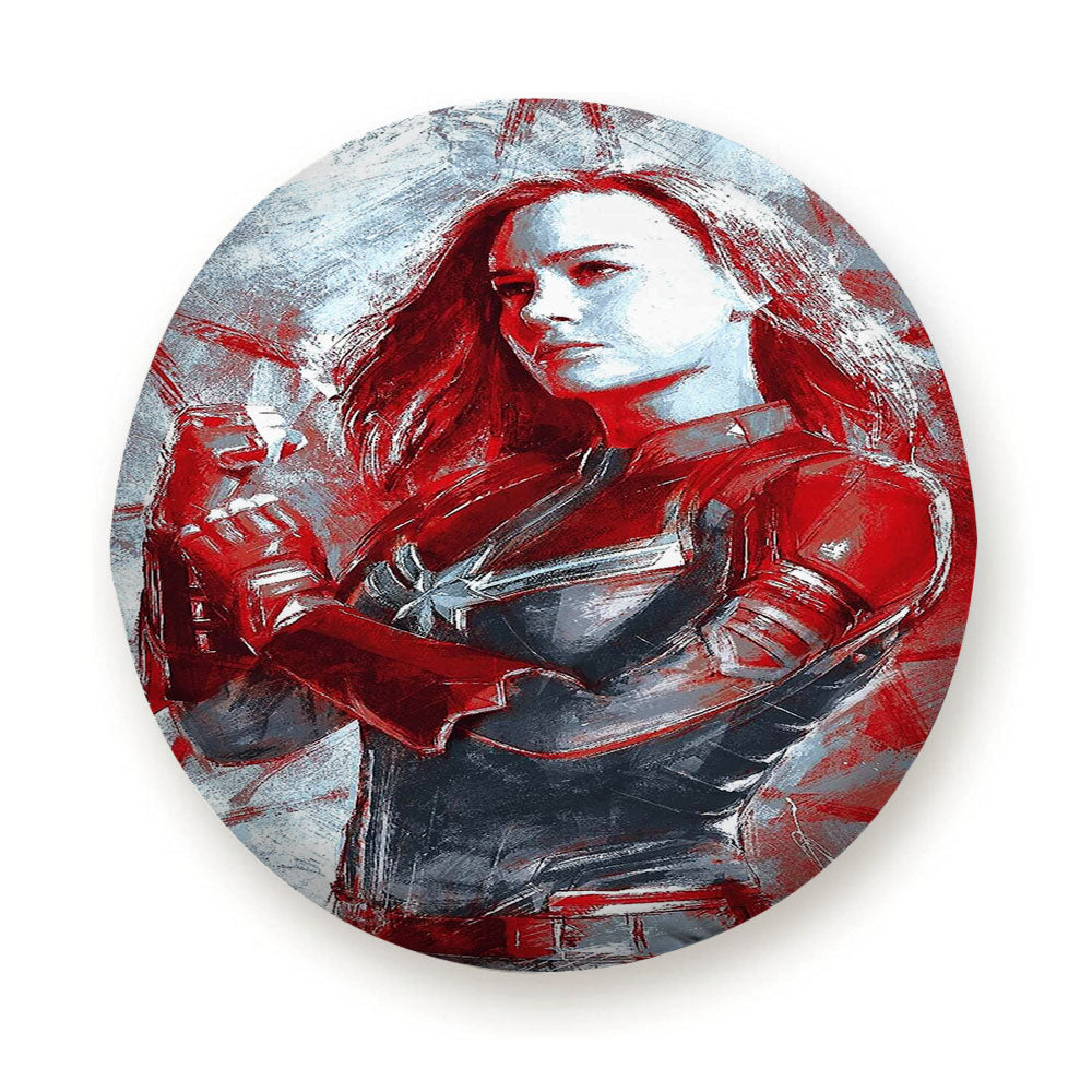 Captain Marvel Avengers End Game Tire Cover