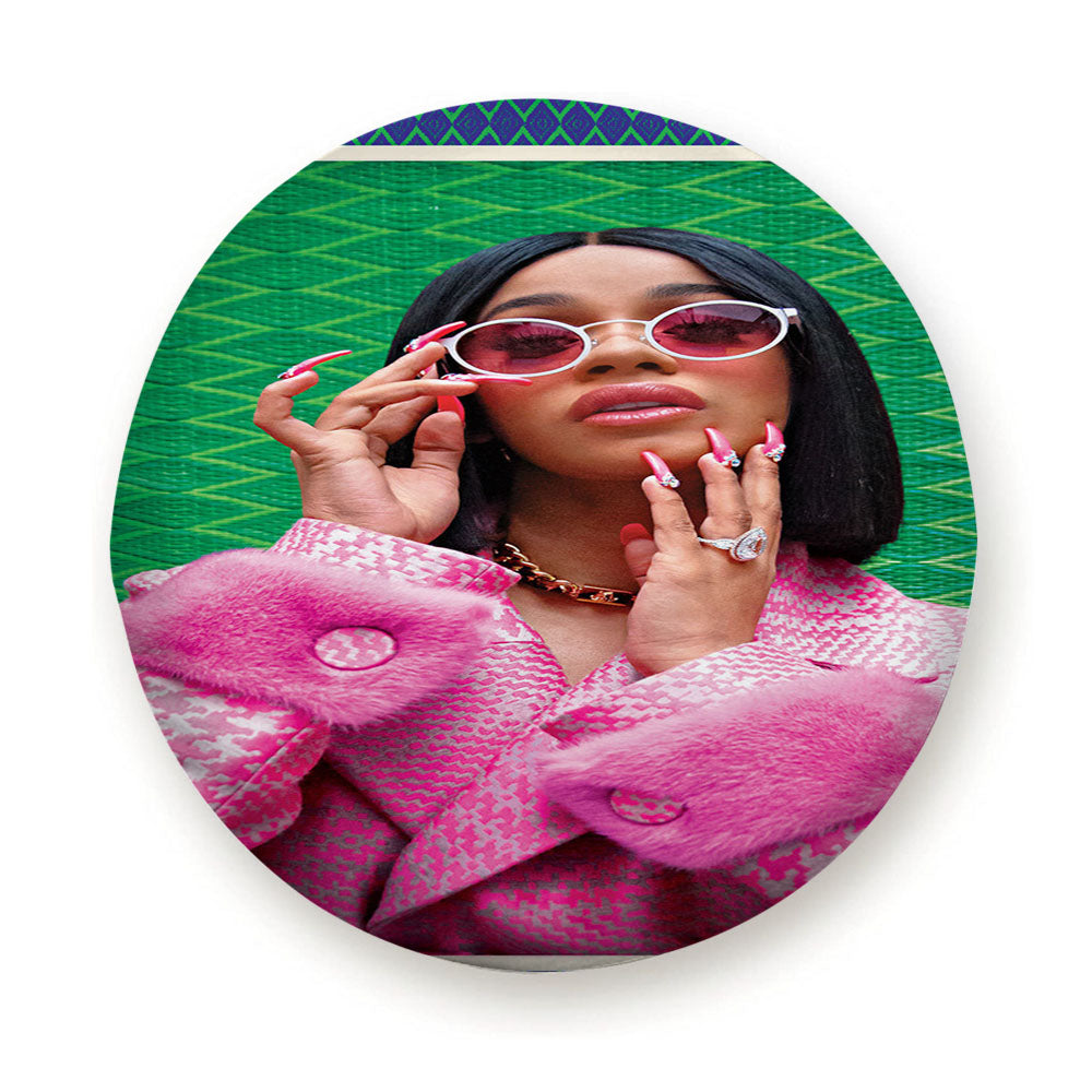 Cardi B Newyork Pattern Tire Cover