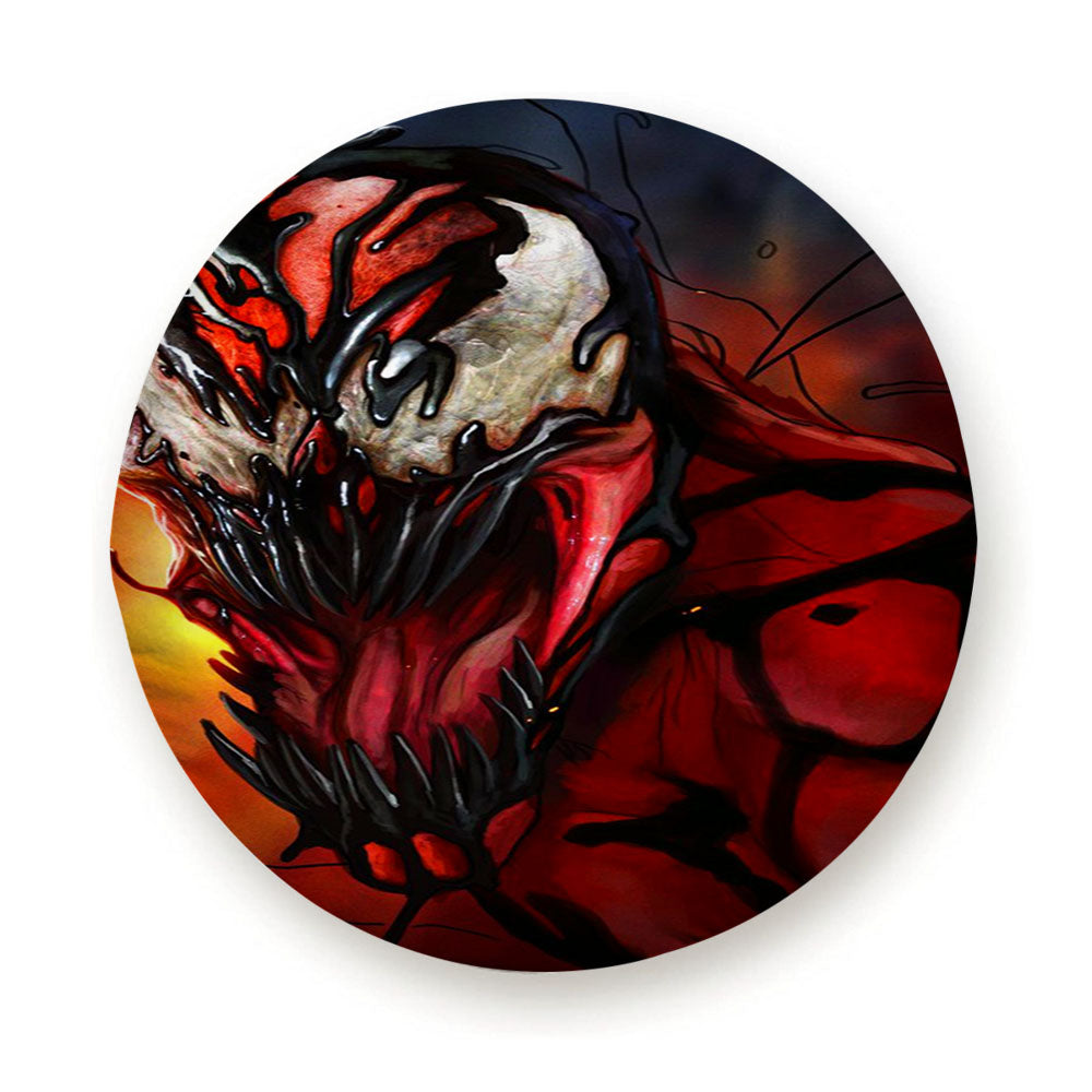 Carnage Spiderman Wallpaper Tire Cover