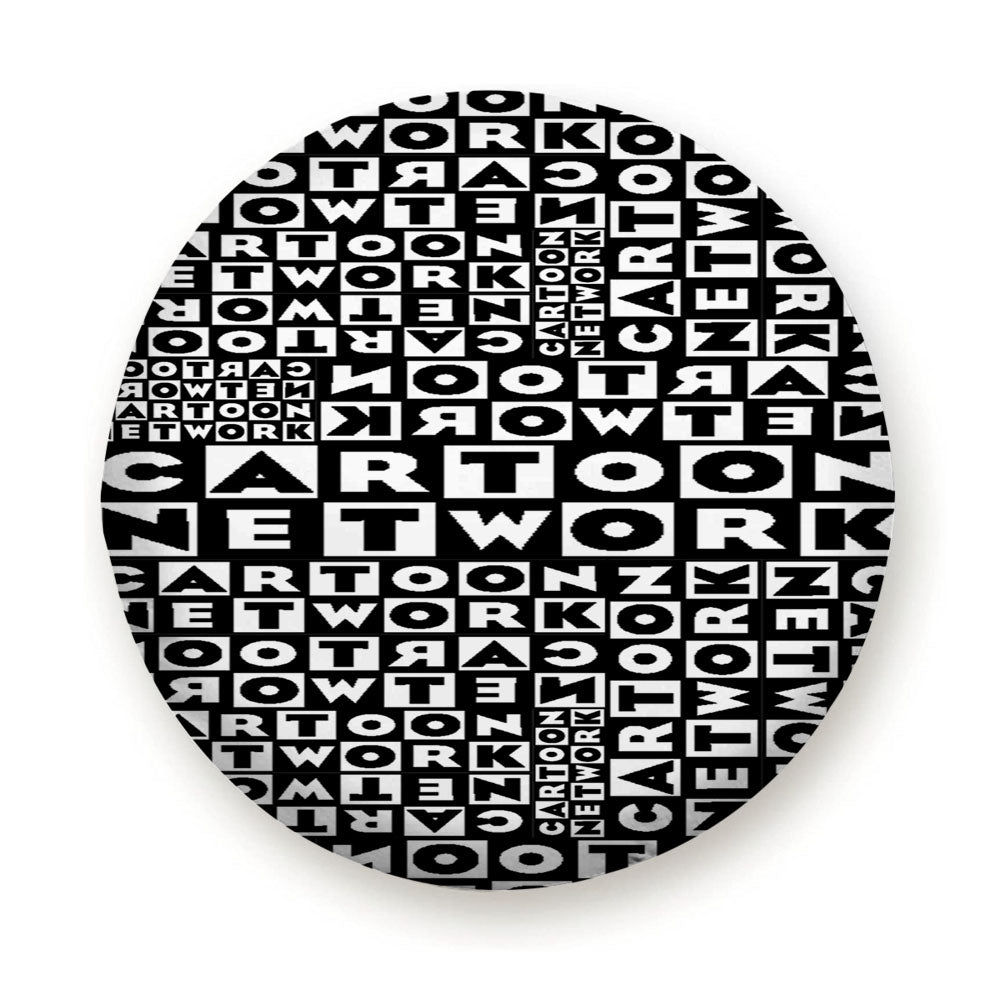 Cartoon Network Logo Pattern Tire Cover