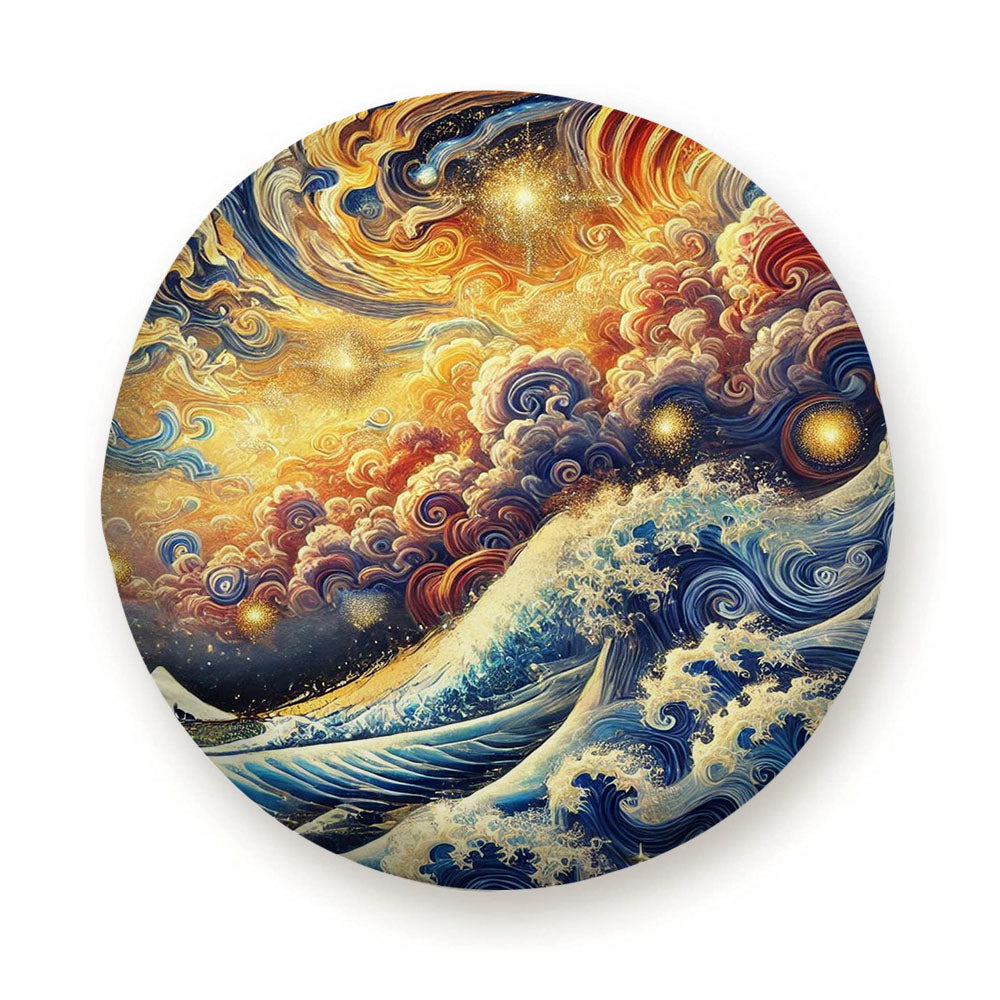 Celestial Wave Tire Cover