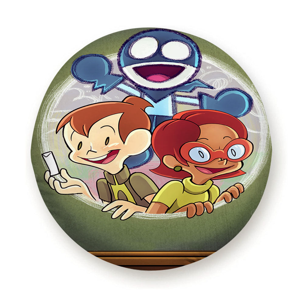 Chalkzone Aesthetic Kids Cartoon Poster Tire Cover