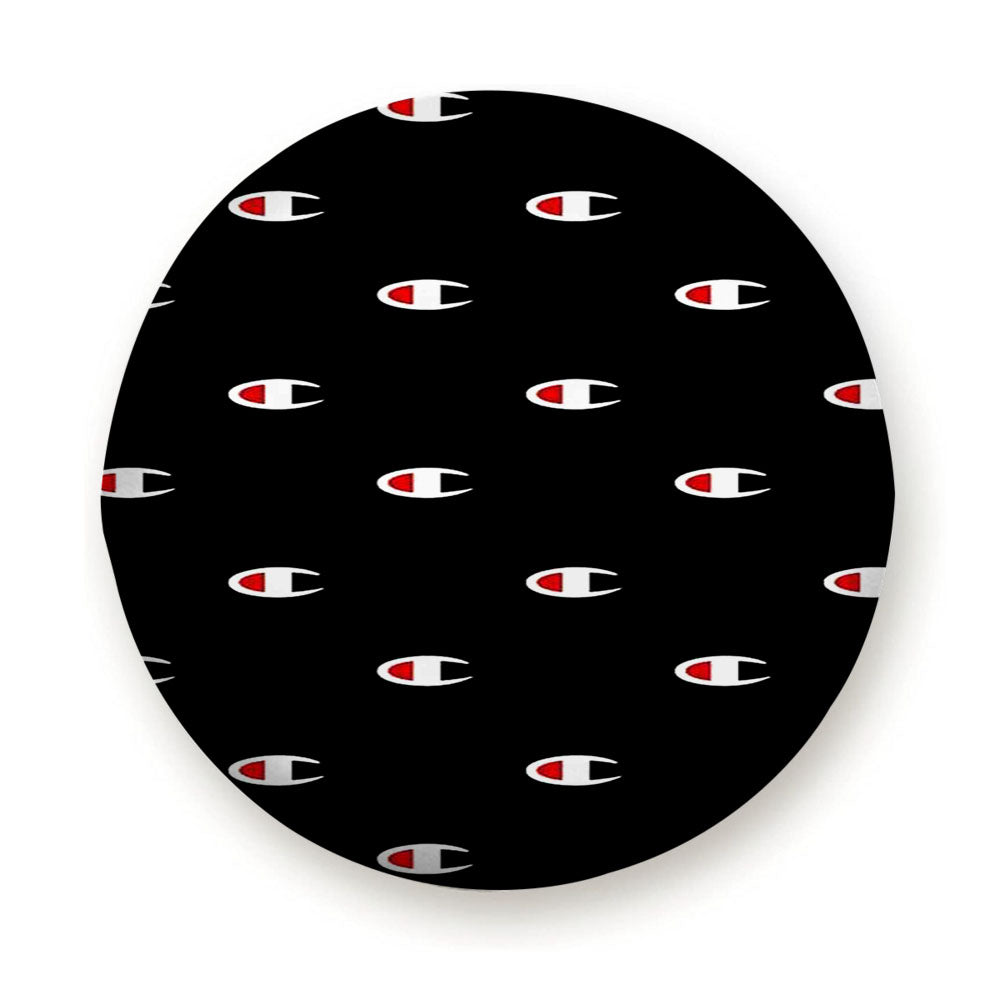 Champion Emblem Pattern Tire Cover