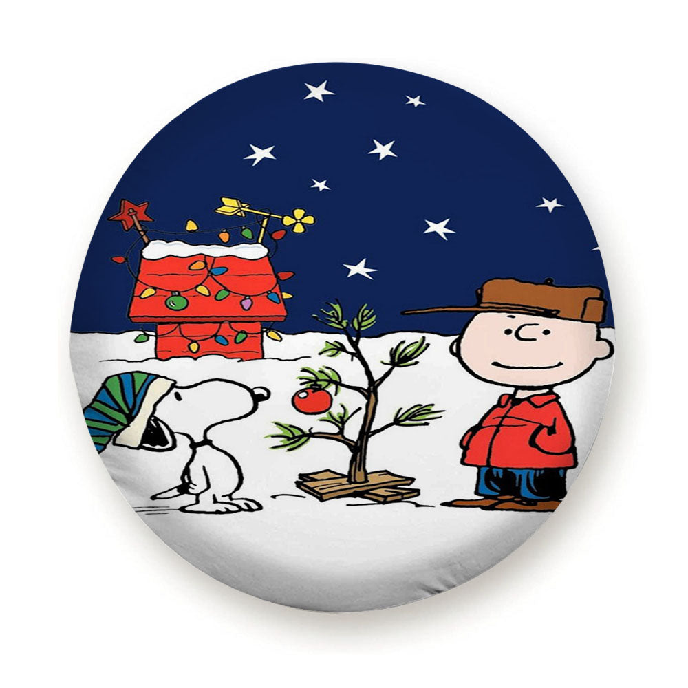 Charlie Brown Peanuts Comics Snoopy Tire Cover