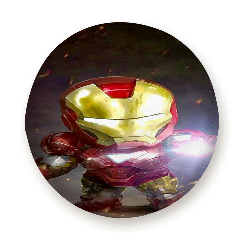 Chibi Fancy Iron Man 2 Tire Cover