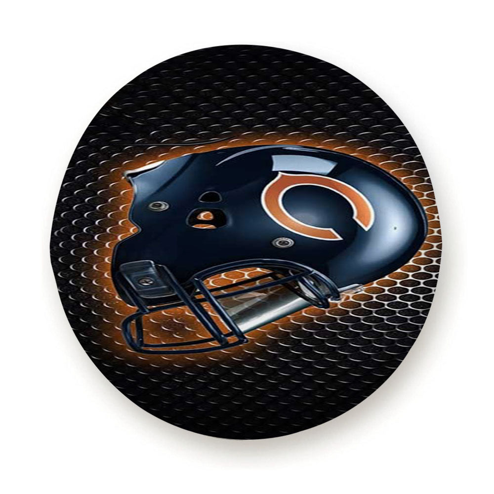 Chicago Bears Helmet Tire Cover