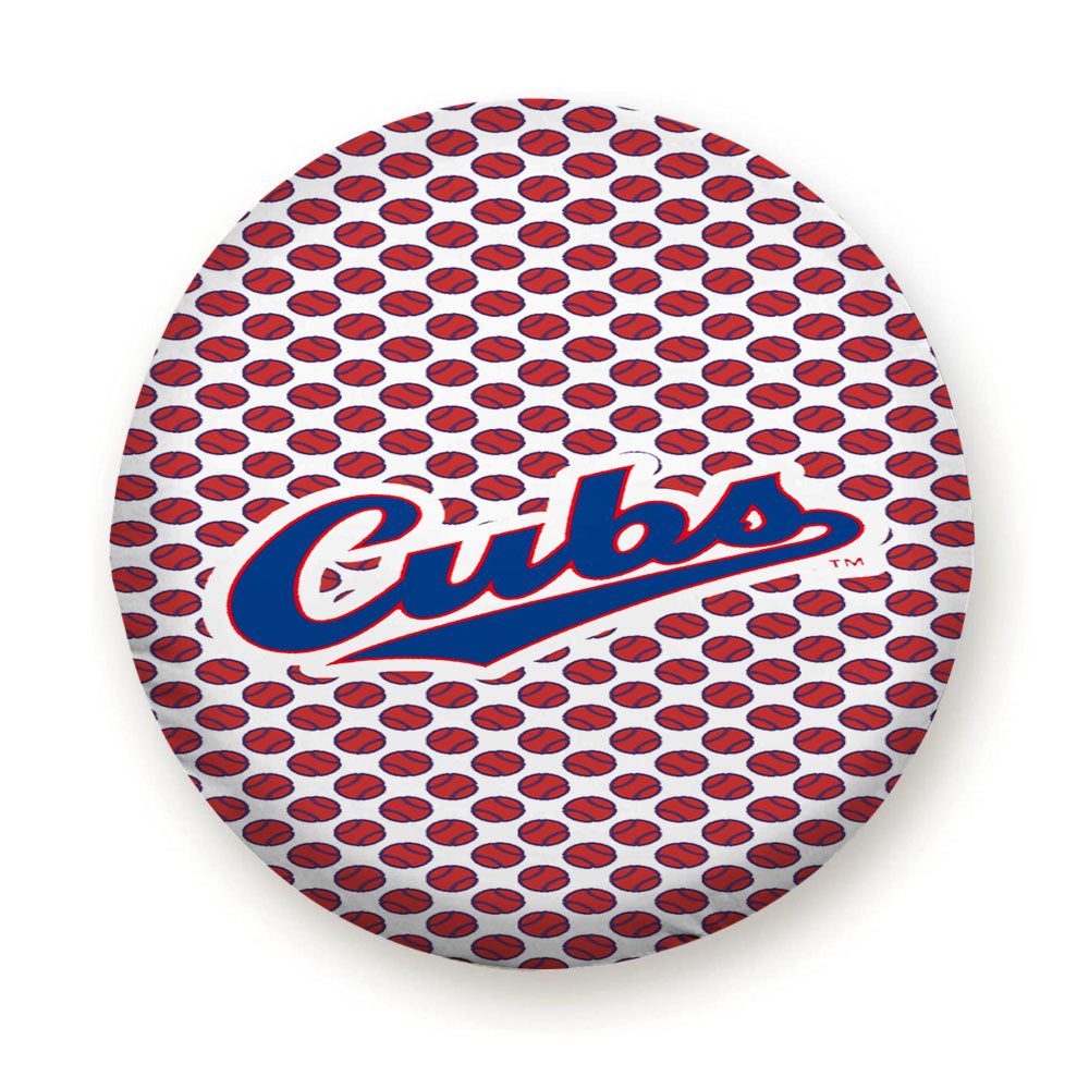 Chicago Cubs Baseball Polka Dot Tire Cover