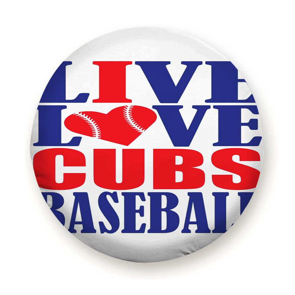 Chicago Cubs Baseball Quotes Tire Cover