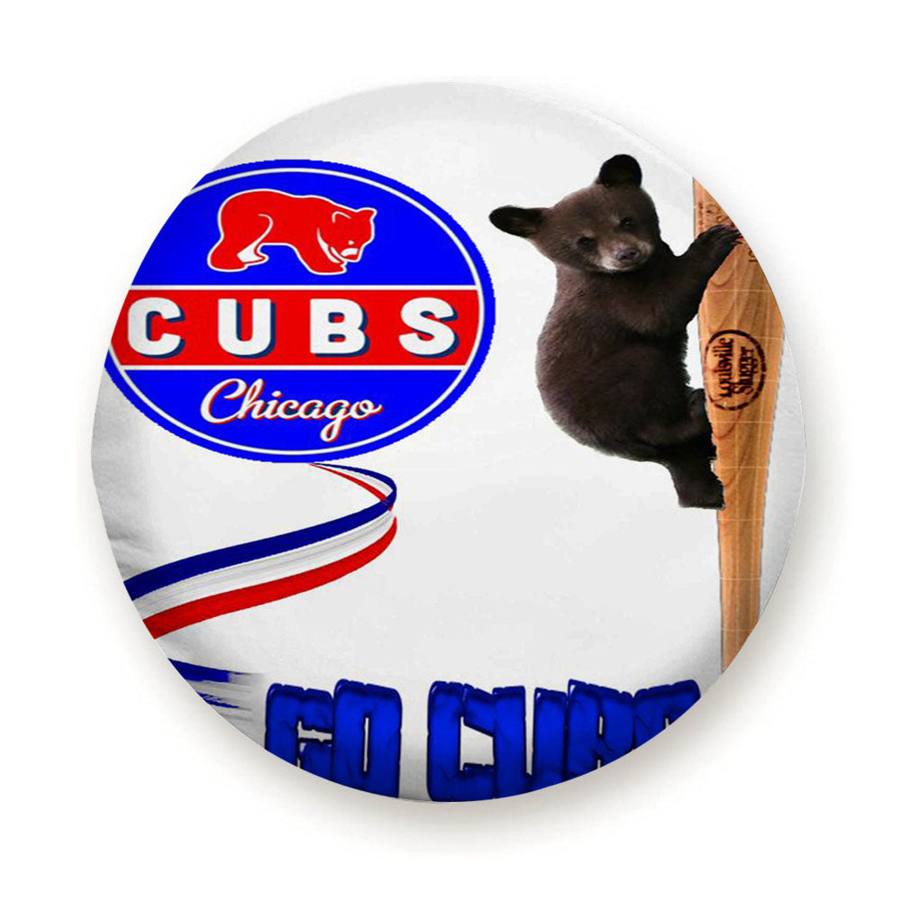 Chicago Cubs Bear And Baseball Club Team Tire Cover