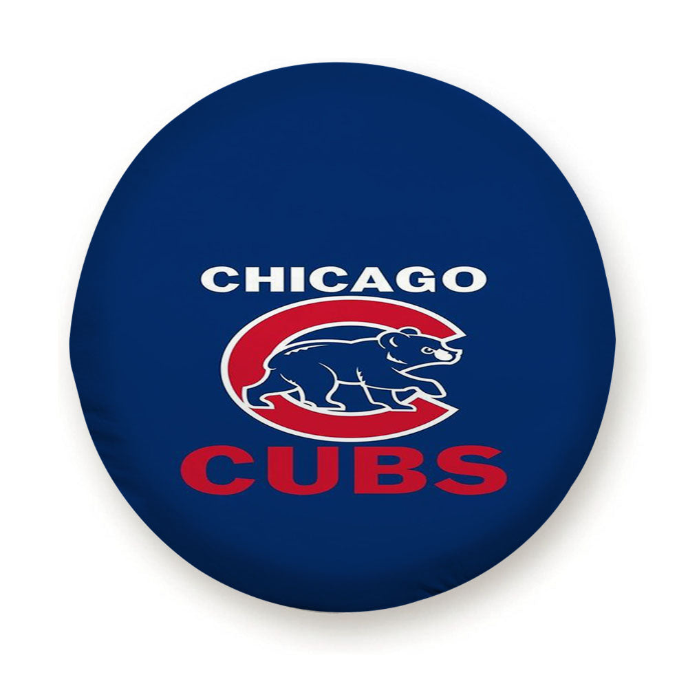 Chicago Cubs Bear Logo Style Tire Cover