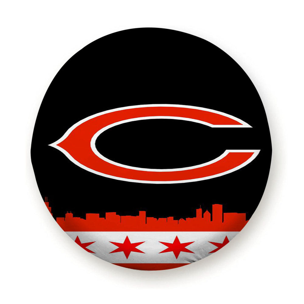 Chicago Cubs Black Tire Cover