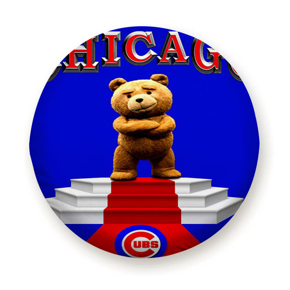 Chicago Cubs Blu Tire Cover