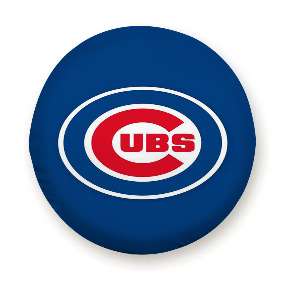 Chicago Cubs Blue Circle Logo Tire Cover