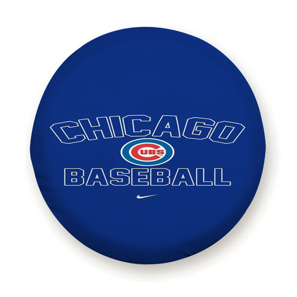 Chicago Cubs Blue Sport Tire Cover