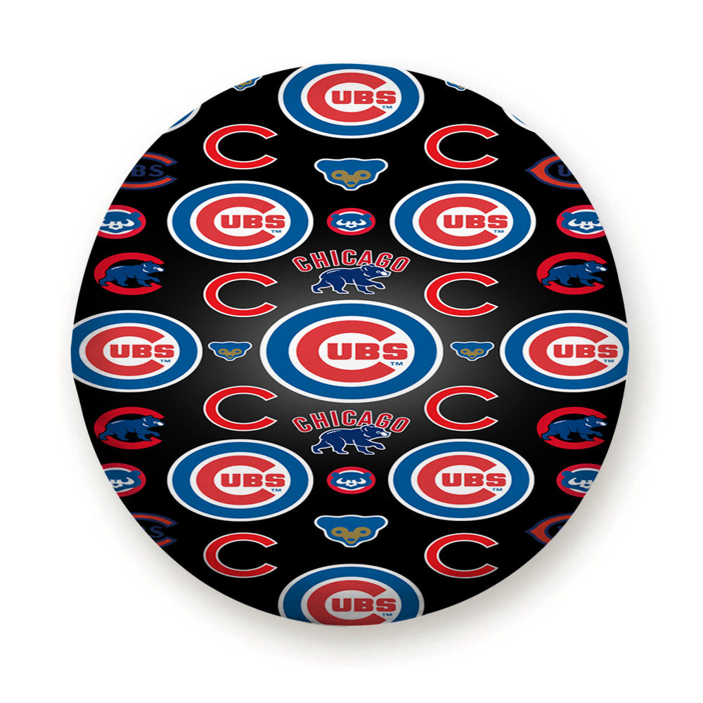Chicago Cubs Logo Pattern Tire Cover