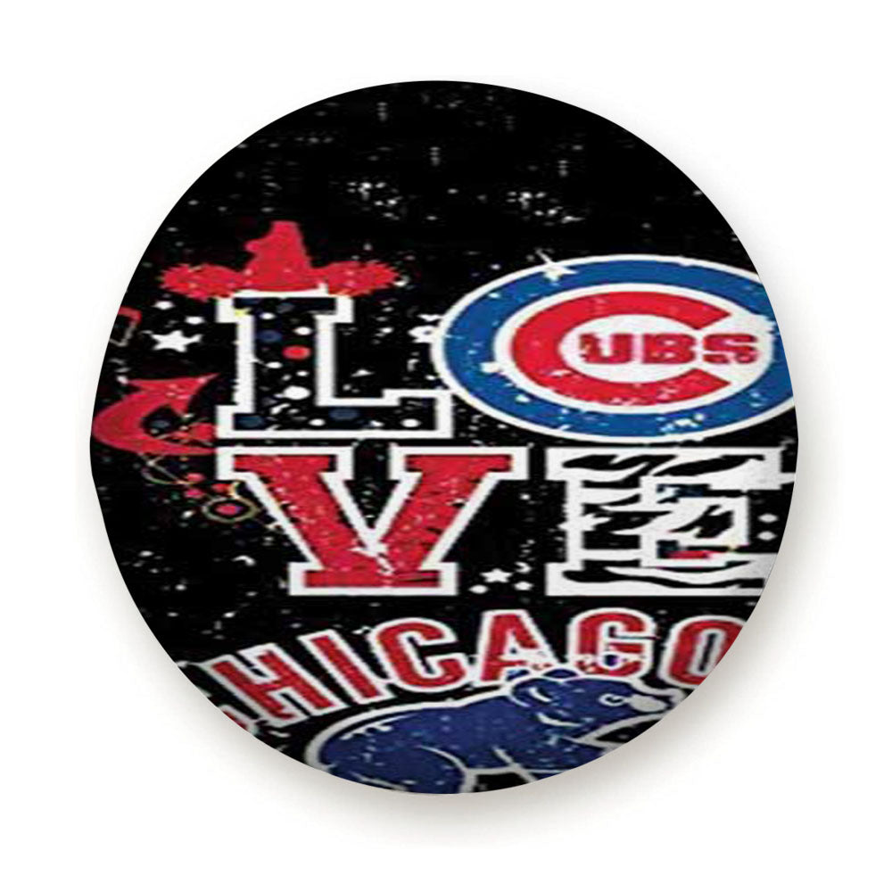 Chicago Cubs Love Tire Cover