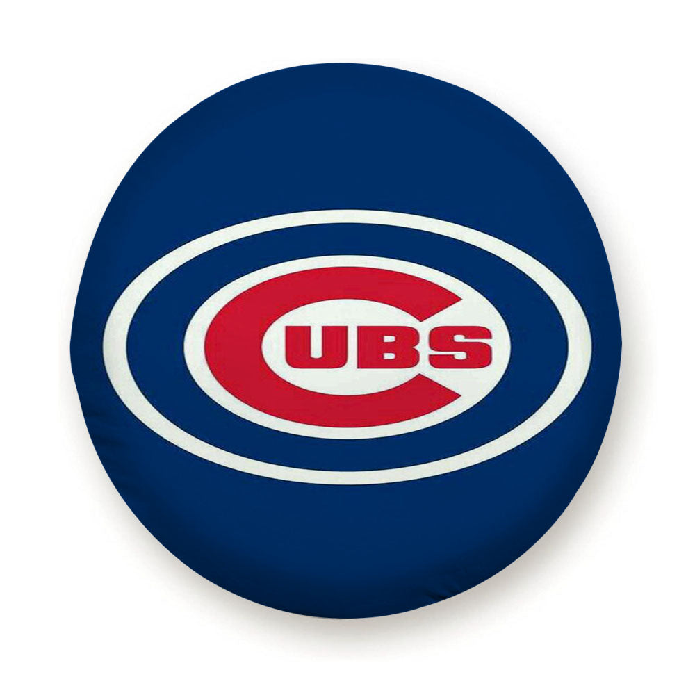 Chicago Cubs Red White Blue Tire Cover