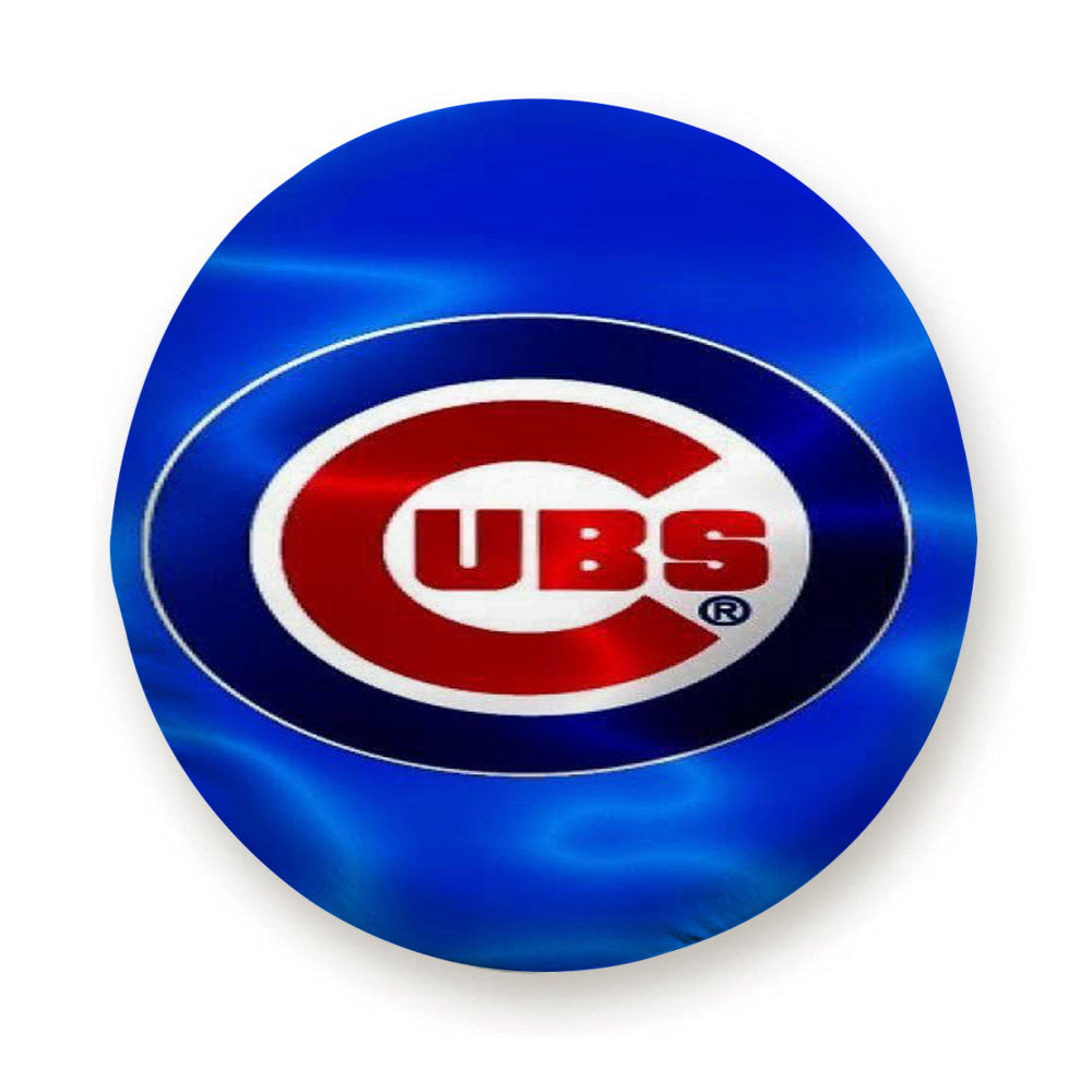 Chicago Cubs Wave Logo Tire Cover