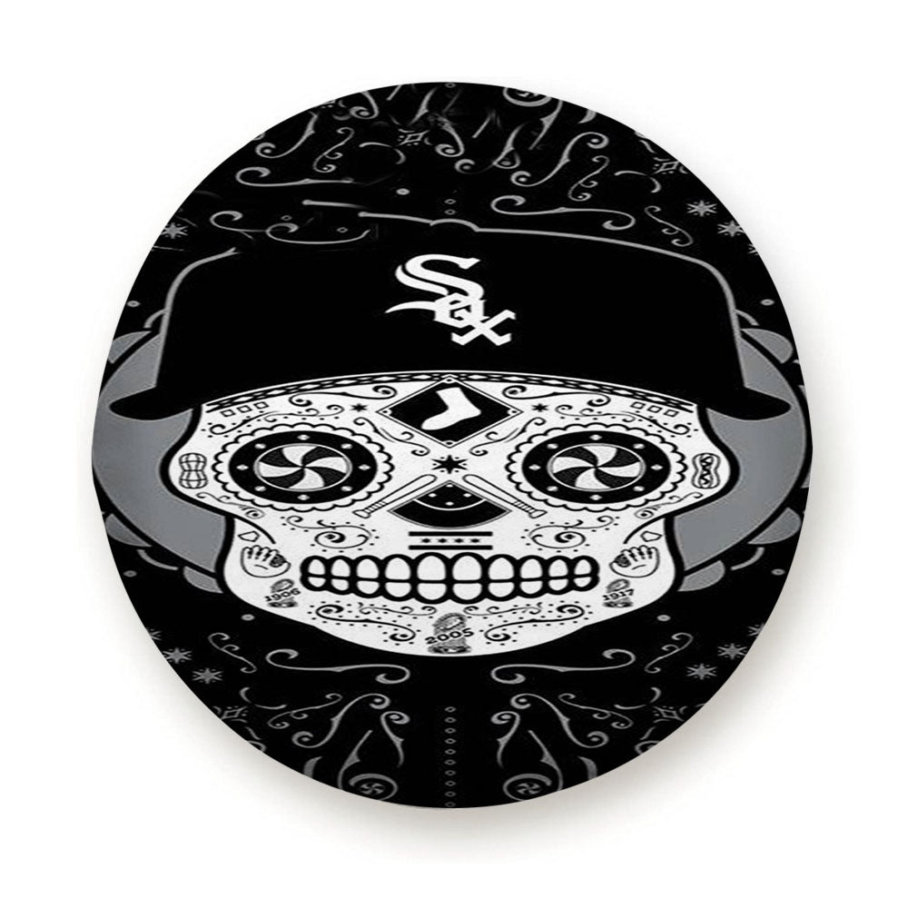 Chicago White Sox Skull Tire Cover