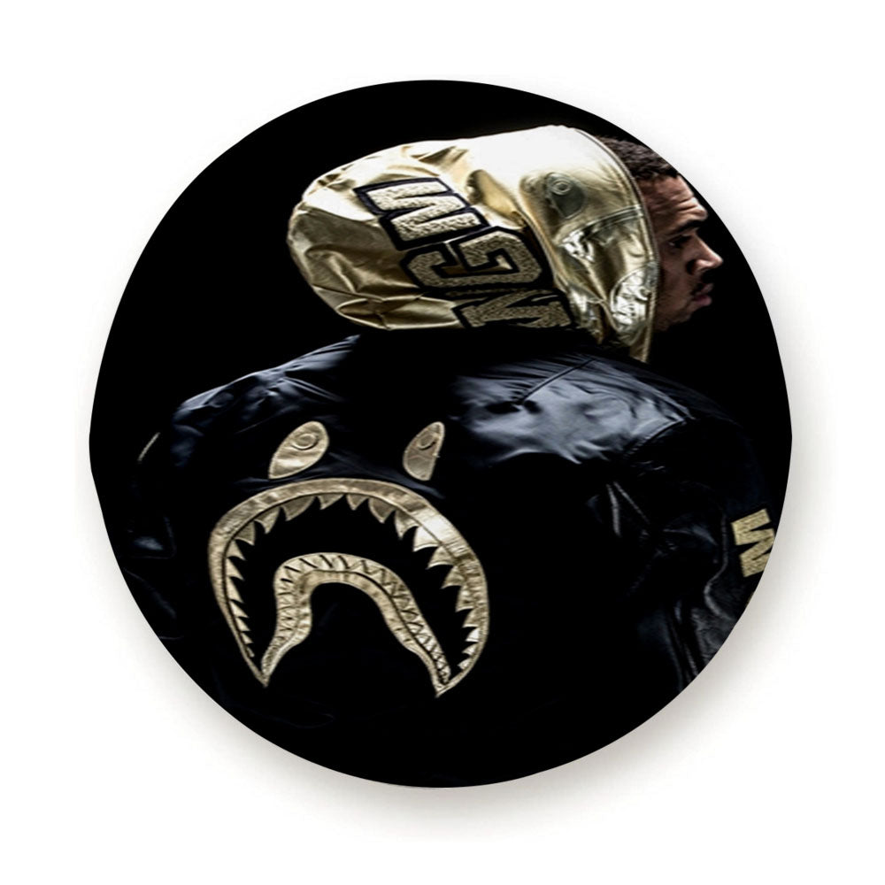 Chris Brown Bape Tire Cover