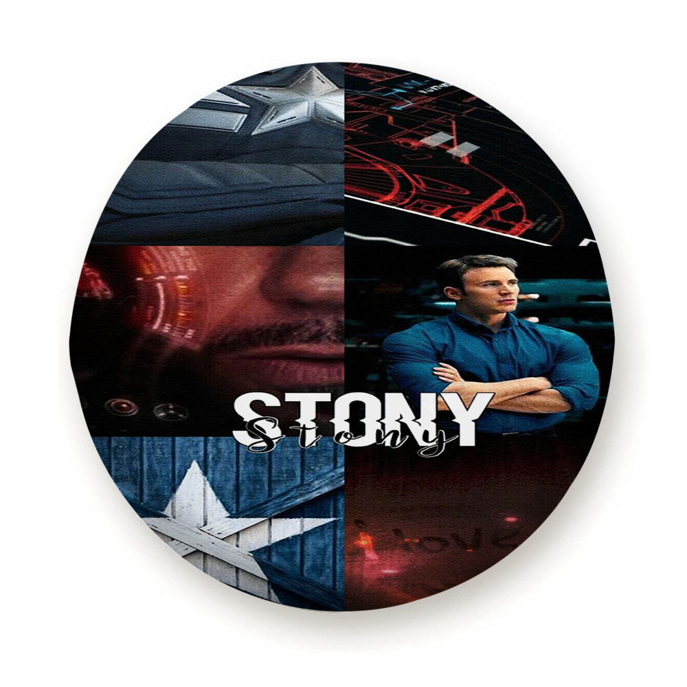 Chris Evans X Captain America Stony Tire Cover