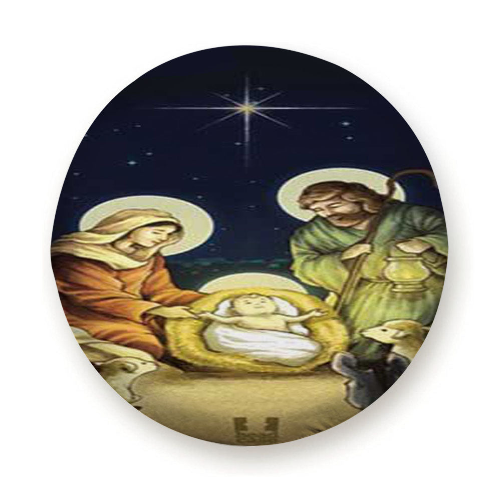 Christmas Nativity Tire Cover