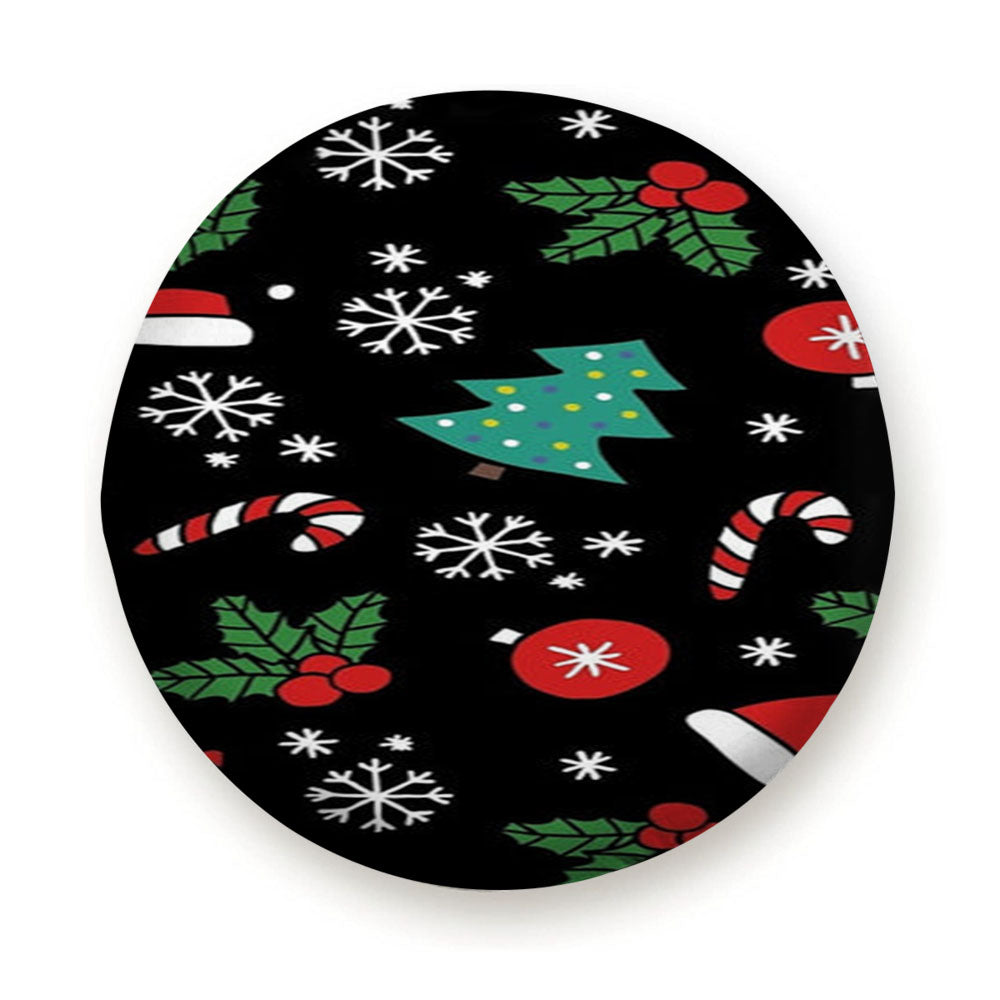 Christmas Objects Pattern Tire Cover