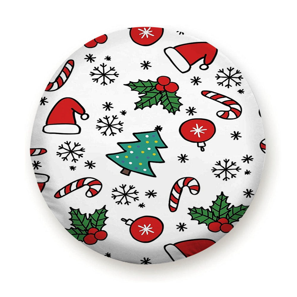Christmas Pattern Tire Cover