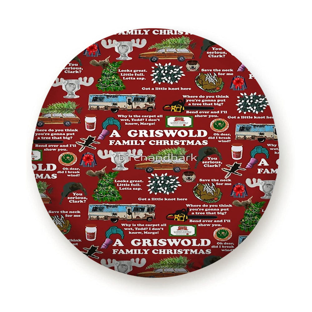 Christmas Vacation Collage Tire Cover