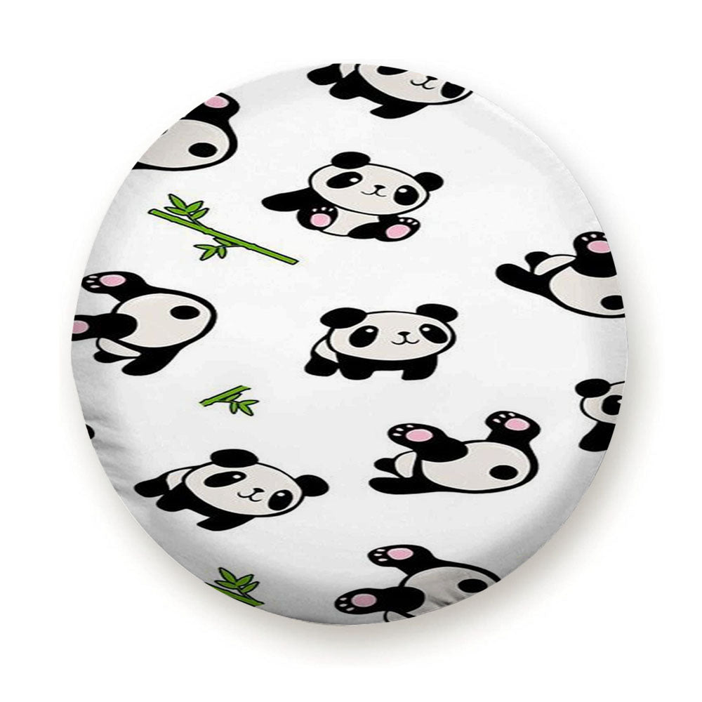 Chubby Panda Funny Pattern Tire Cover