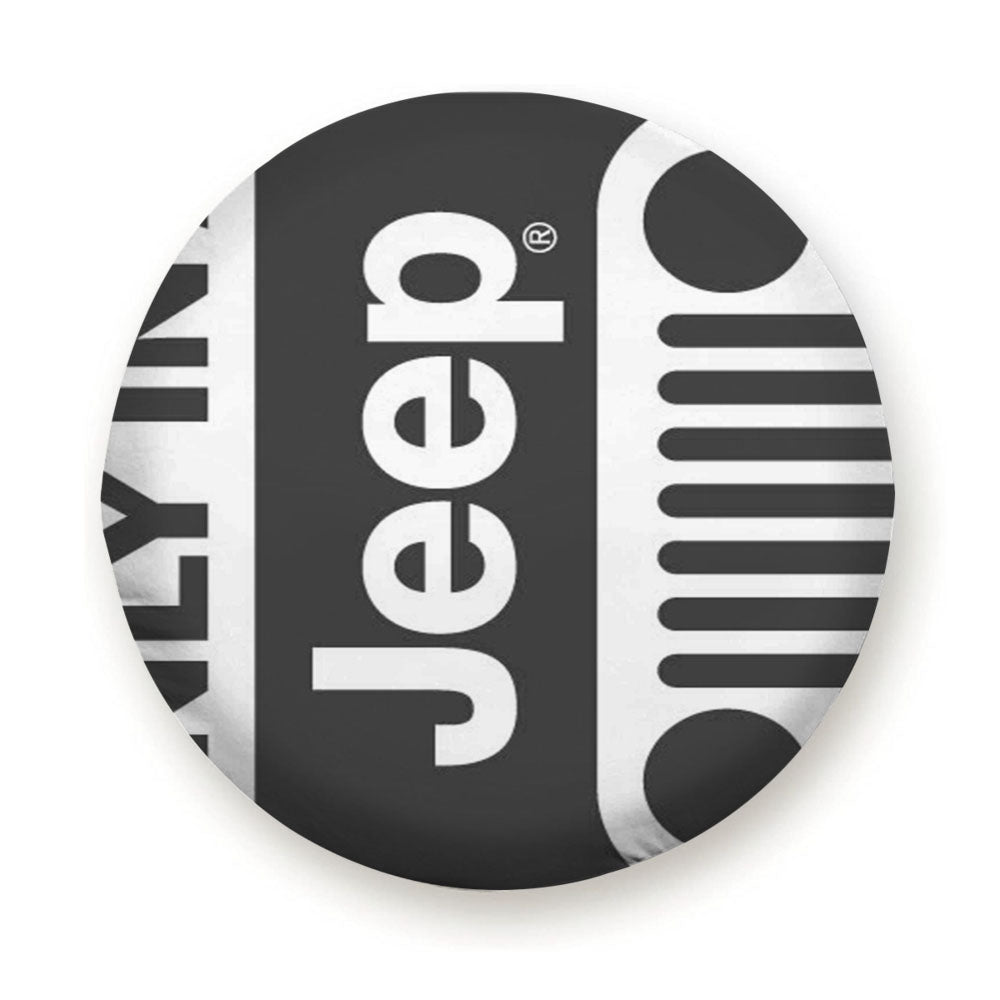 Classic Jeep Wrangler Logo Tire Cover