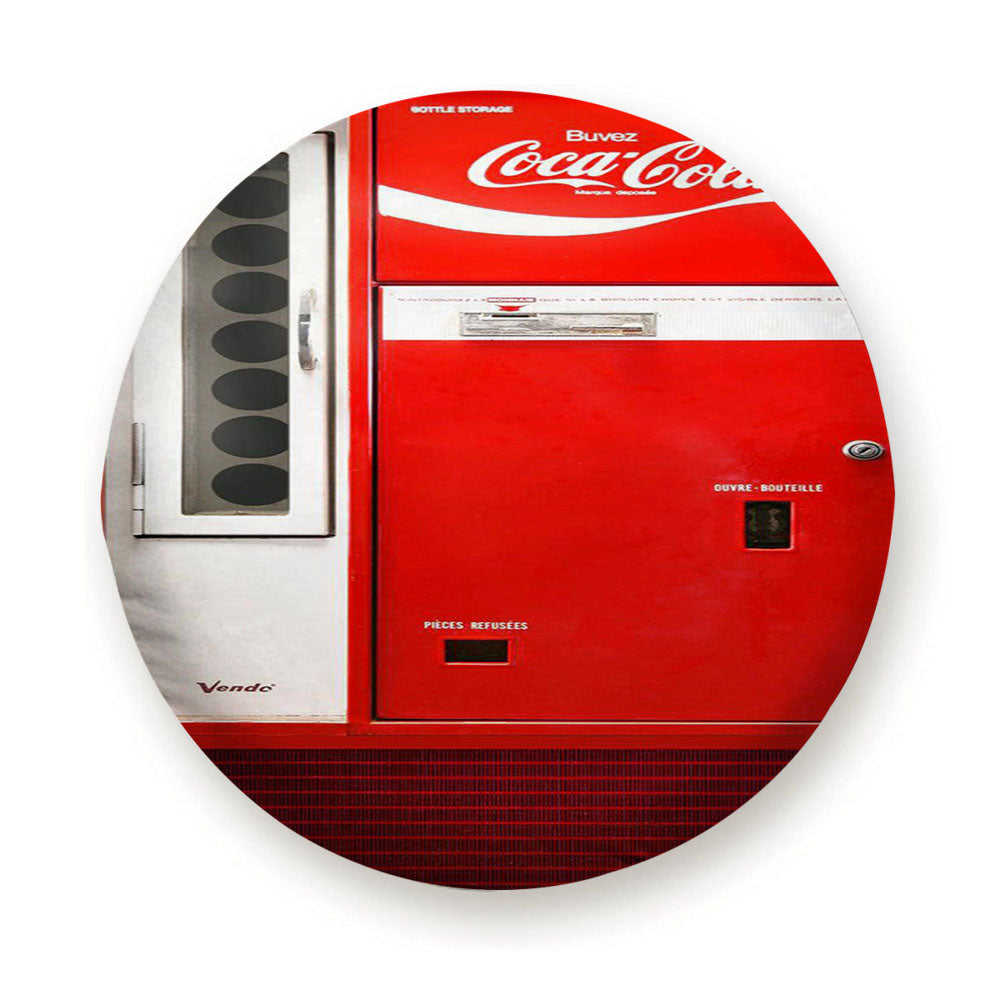 Classic Retro Coca Cola Vending Machine Tire Cover