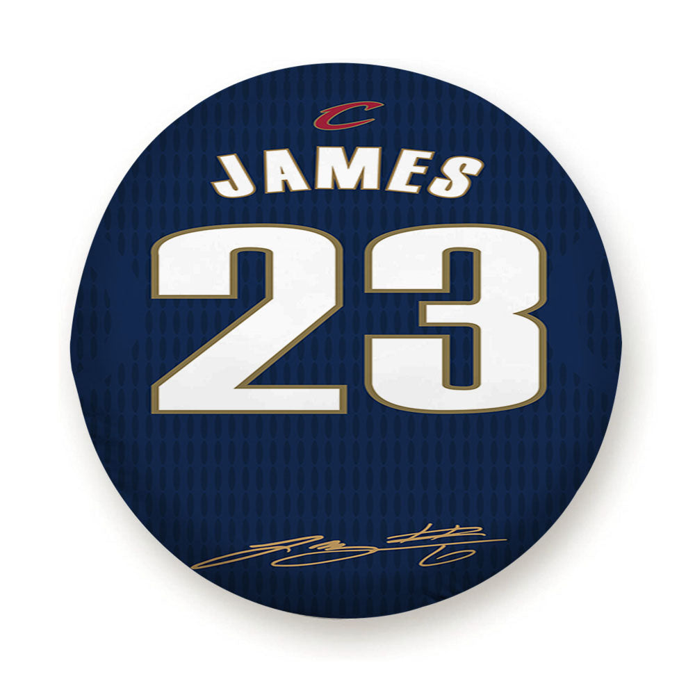 Cleveland Cavaliers James Blue Tire Cover